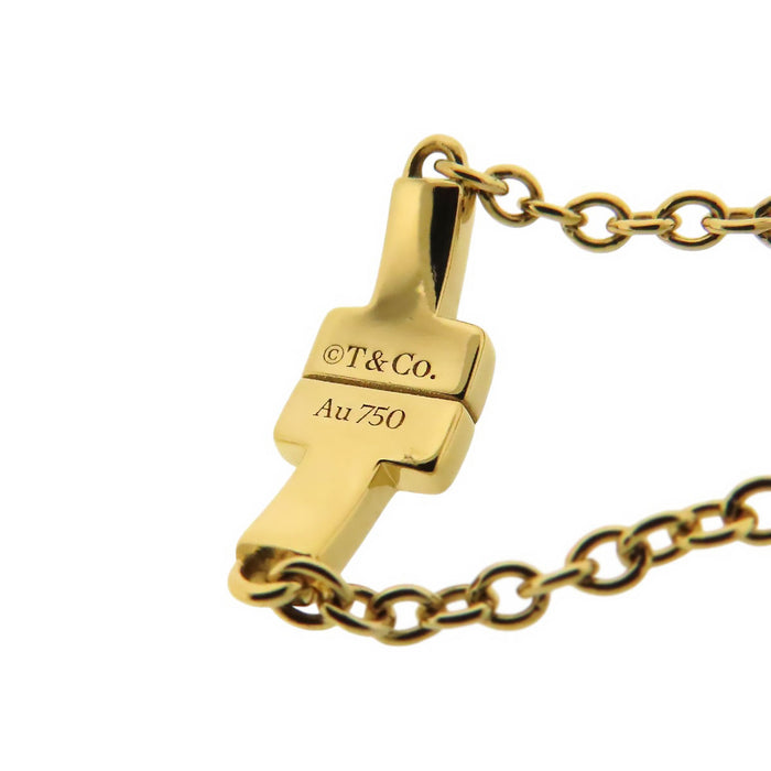 TIFFANY&Co. 
Bague chaîne T TWO