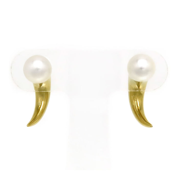 TASAKI 
Boucles d'oreilles Danger Horn
