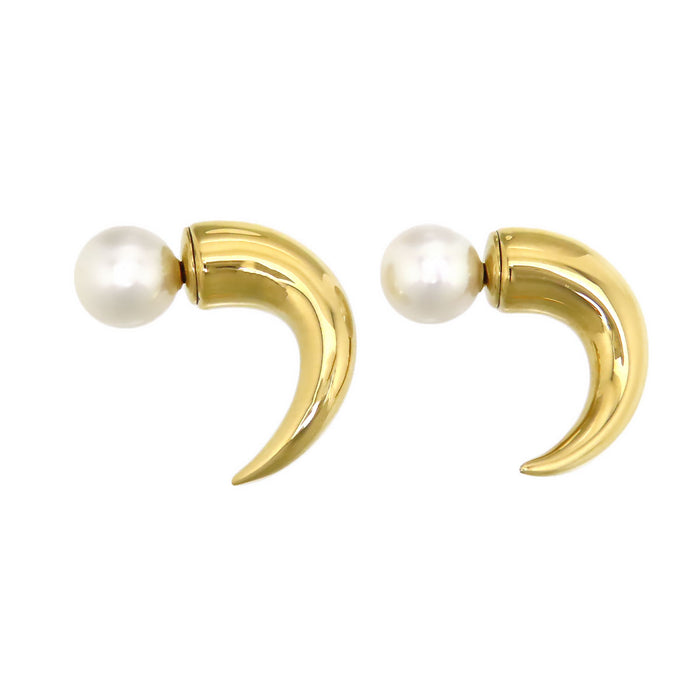 TASAKI 
デインジャー ホーン ピアス