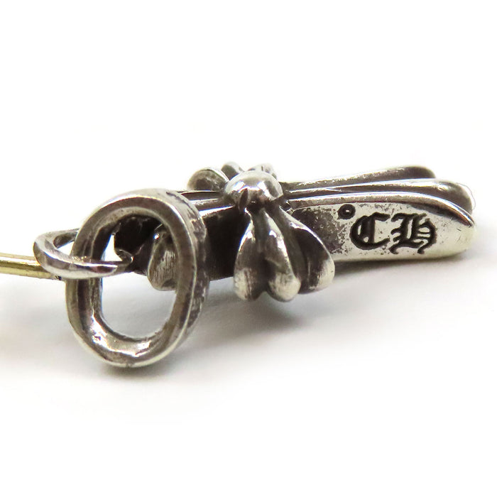 CHROME HEARTS 
クロス ERNG/PC CH CROSS BABY FAT 2004刻印 シルバー 
ベイビーファット ドロップ ピアス