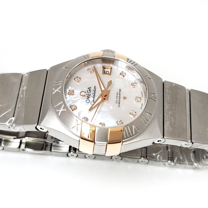 OMEGA  
Constellation Blush Co-Axial  
Avec boîte et garantie