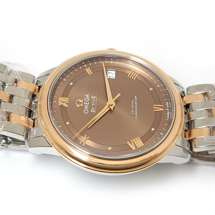 OMEGA  
De Ville Prestige  
With Box and Warranty Card