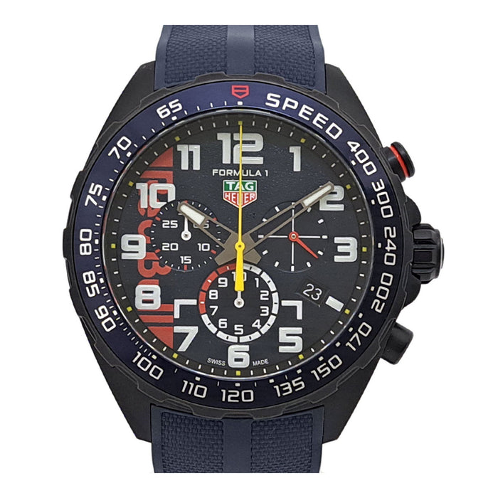 TAG HEUER
Formula 1 Cronografo × Oracle Red Bull Racing Edizione Limitata Mondiale 3.000 pezzi
Con scatola e garanzia