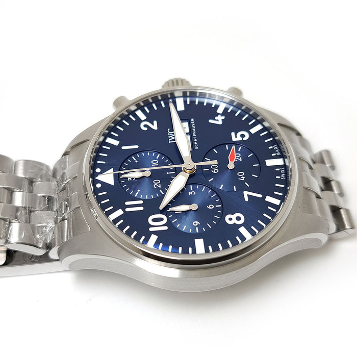 IWC 
Montre pilote chronographe 
Avec boîte et garantie