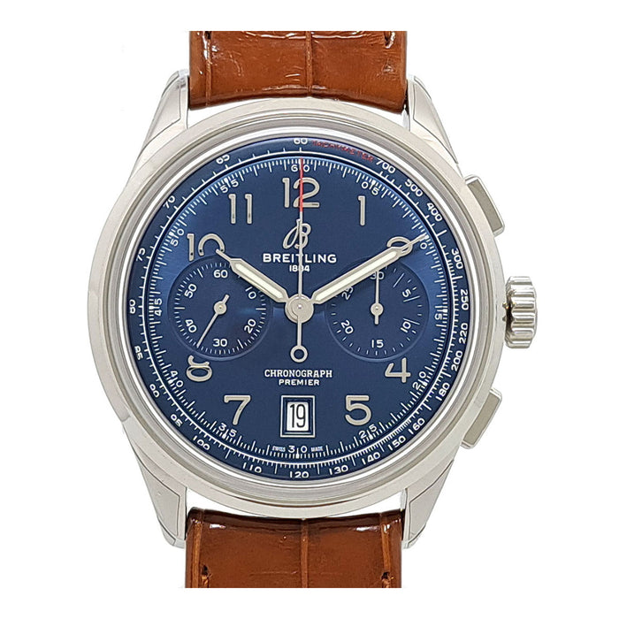 BREITLING 
Premier B01 chronographe 42 
avec boîte et garantie