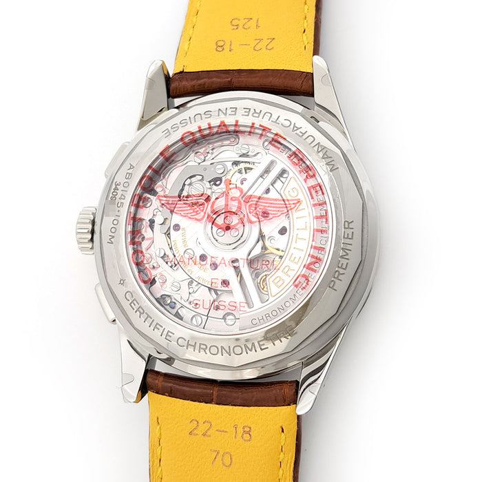 BREITLING 
Premier B01 chronographe 42 
avec boîte et garantie