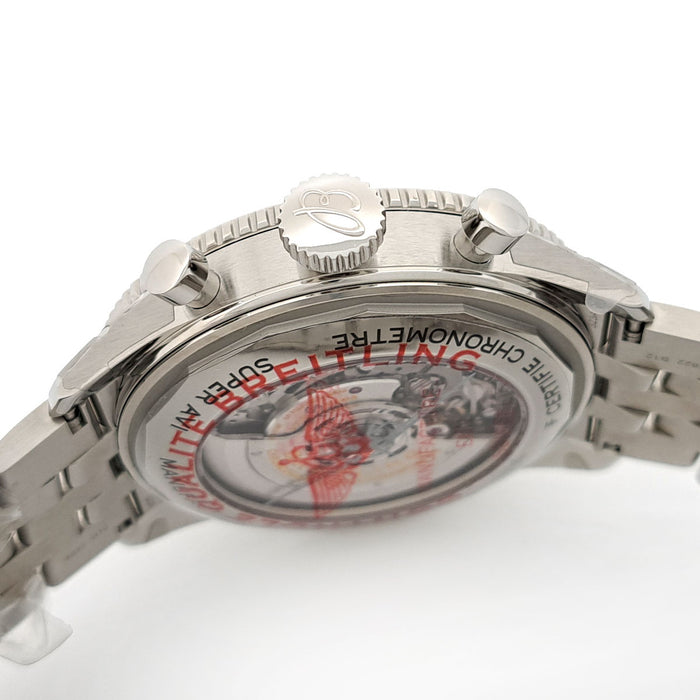 BREITLING Super Avenger B04 GMT Chronograph Curtiss Warhawk With Box and Warranty Card