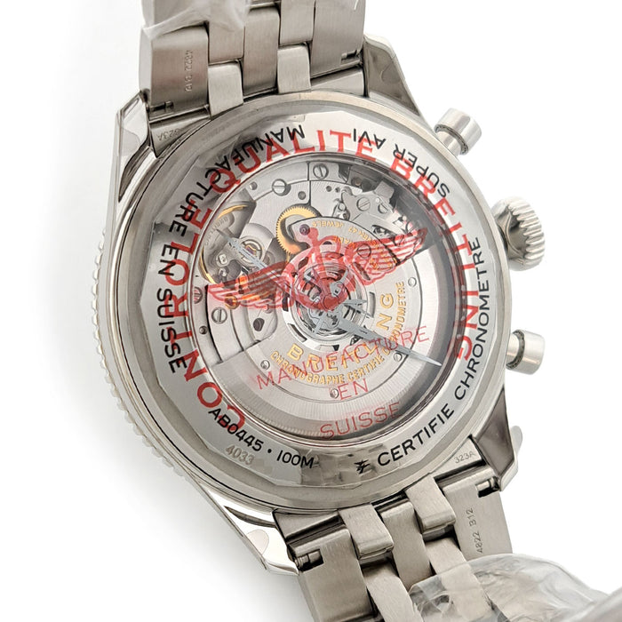 BREITLING Super Avenger B04 GMT Chronograph Curtiss Warhawk With Box and Warranty Card