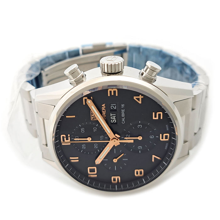 TAG HEUER Carrera Chronograph with Box and Warranty Card