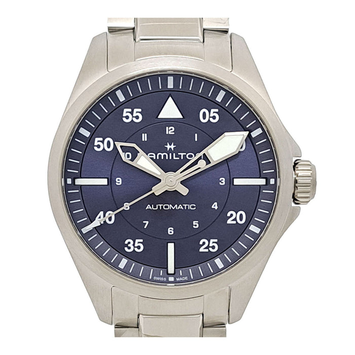HAMILTON  
Khaki Pilote Automatique  
Avec boîte et garantie