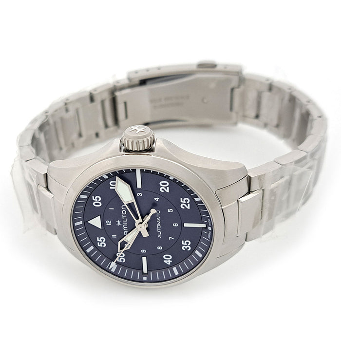 HAMILTON  
Khaki Pilote Automatique  
Avec boîte et garantie