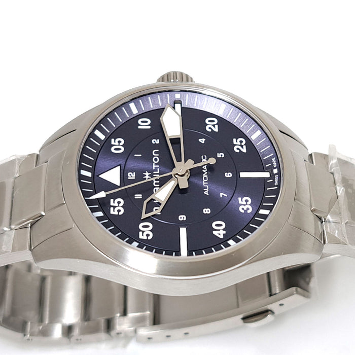 HAMILTON  
Khaki Pilote Automatique  
Avec boîte et garantie