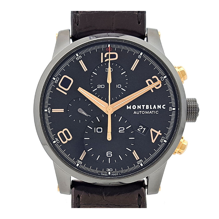 MONTBLANC 
タイムウォーカー クロノグラフ 
箱ギャラ付