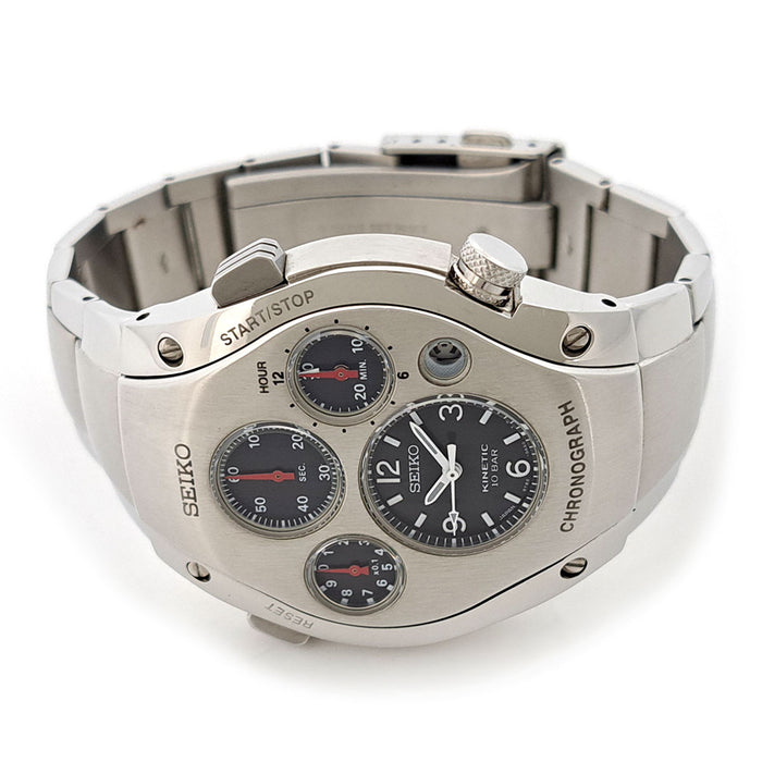 SEIKO  
Sportura Kinetic Chrono Autoquartz  
Avec boîte et garantie