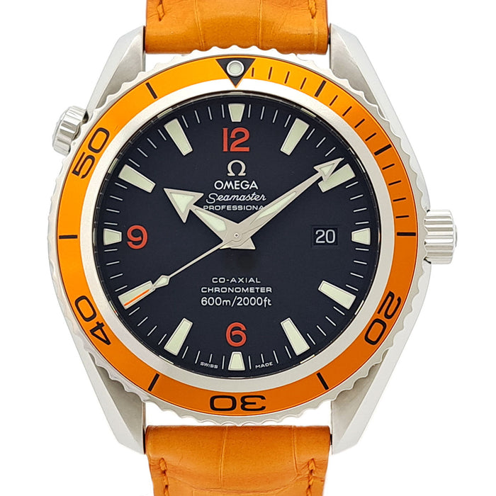 OMEGA 
Seamaster Planet Ocean 
With Warranty