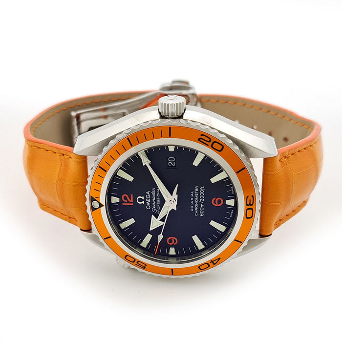 OMEGA 
Seamaster Planet Ocean 
With Warranty