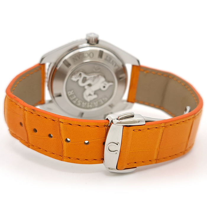 OMEGA 
Seamaster Planet Ocean 
With Warranty