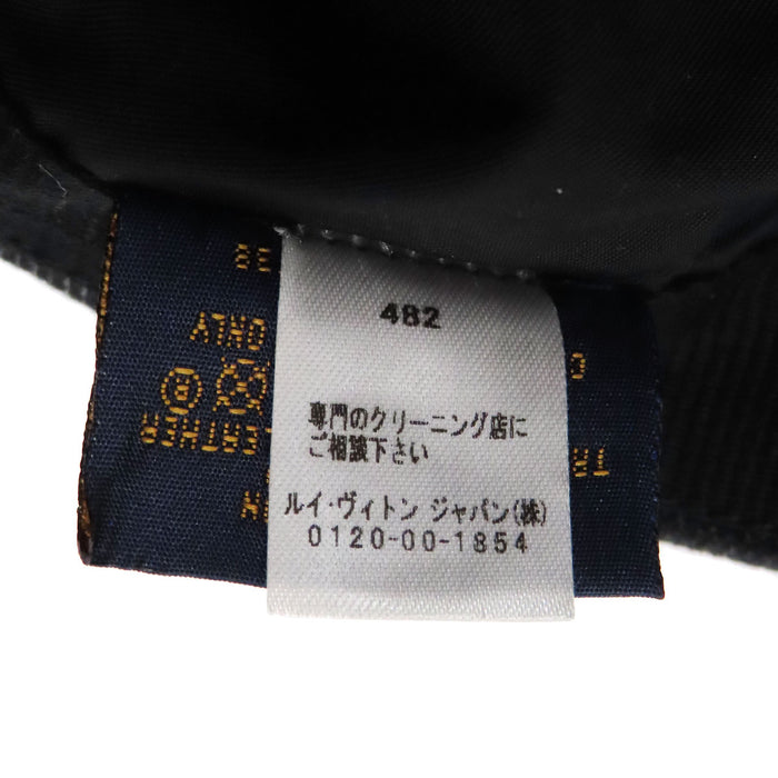 LOUIS VUITTON 
LV ロゴ コットン ゴールドカラー金具 
キャスケット イージーフィット フラワー キャップ