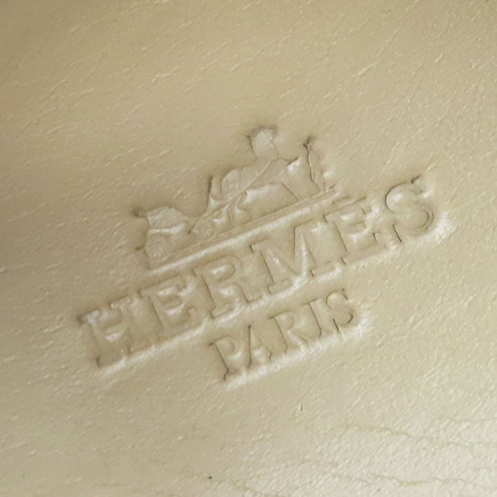 HERMES 
レザー H アッシュ ロゴ レースアップ ローカット 
クイック レザー スニーカー