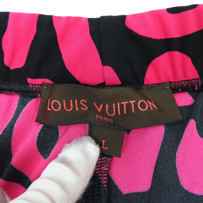 LOUIS VUITTON 
LV RM091S MOP J01PGT 
ロゴ 総柄 ナイロン パンツ