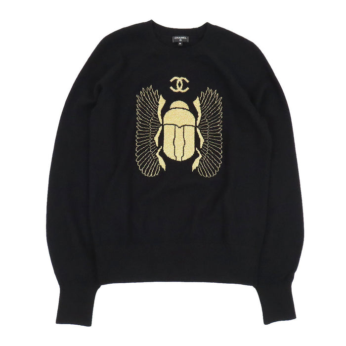 CHANEL 
COCO CC ロゴ 
ココマーク スカラベ ビートル カシミヤ ニット