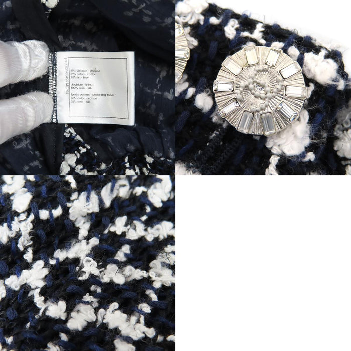 CHANEL 
COCO CC ココボタン ラインストーン スパンコール 
ココマーク ツイード オールインワン