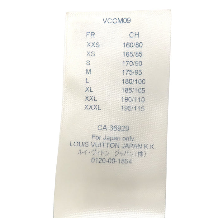 LOUIS VUITTON 
LV ロゴ 総柄 コットン 
シグネチャー 3D ポケット モノグラム Tシャツ