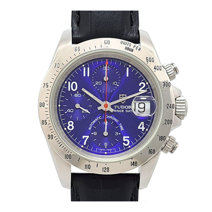 TUDOR  
Chrono Time Prince Date Overhauled  
With box and warranty card