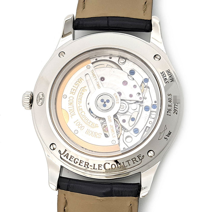 JAEGER-LECOULTRE  
Master Control Date  
Avec boîte et garantie