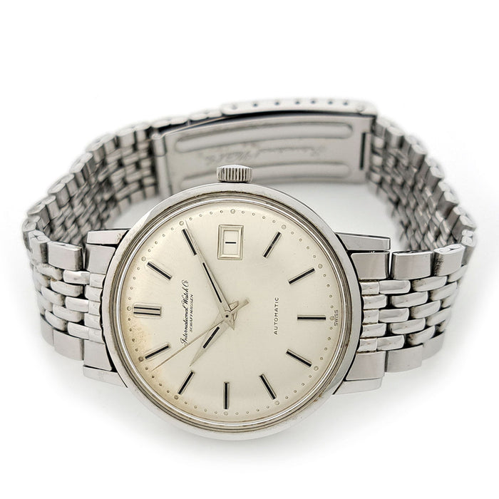 IWC 
オールドインター Cal.8541 寄り目デイト GFブレス