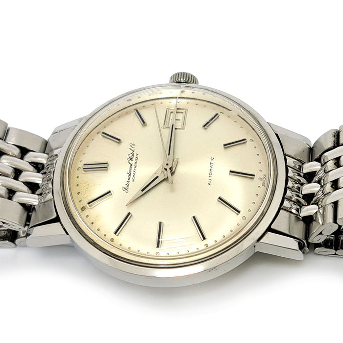 IWC 
オールドインター Cal.8541 寄り目デイト GFブレス