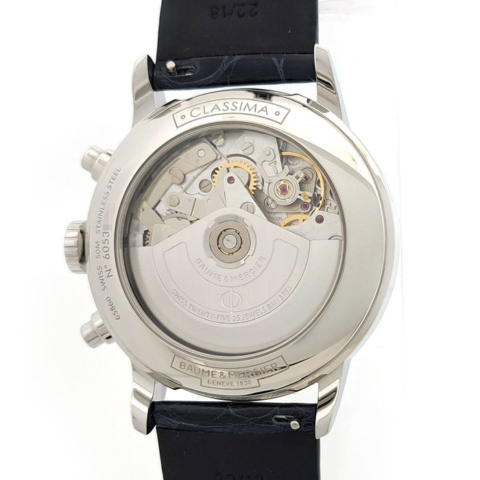Baume & Mercier 
クラシマ トリカレムーン クロノグラフ 
箱ギャラ付