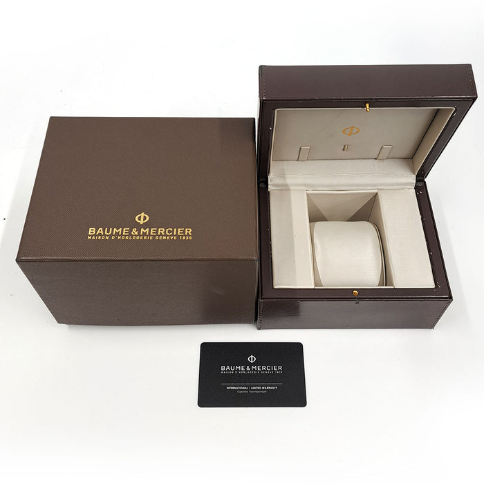 Baume & Mercier 
クラシマ トリカレムーン クロノグラフ 
箱ギャラ付