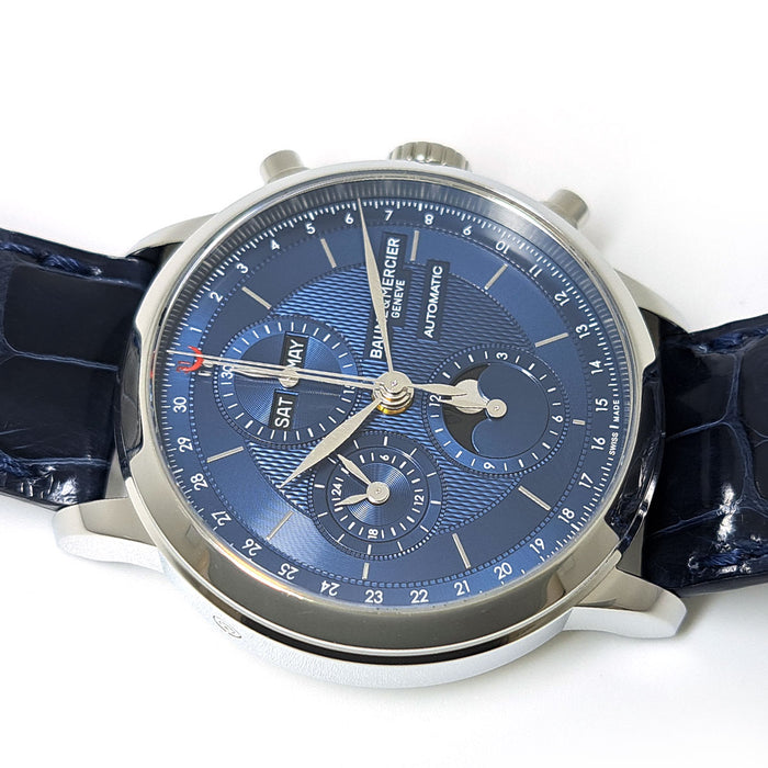 Baume & Mercier 
クラシマ トリカレムーン クロノグラフ 
箱ギャラ付