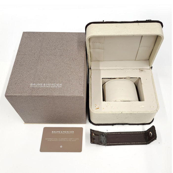 Baume & Mercier 
クラシマ クロノグラフ 
箱ギャラ付