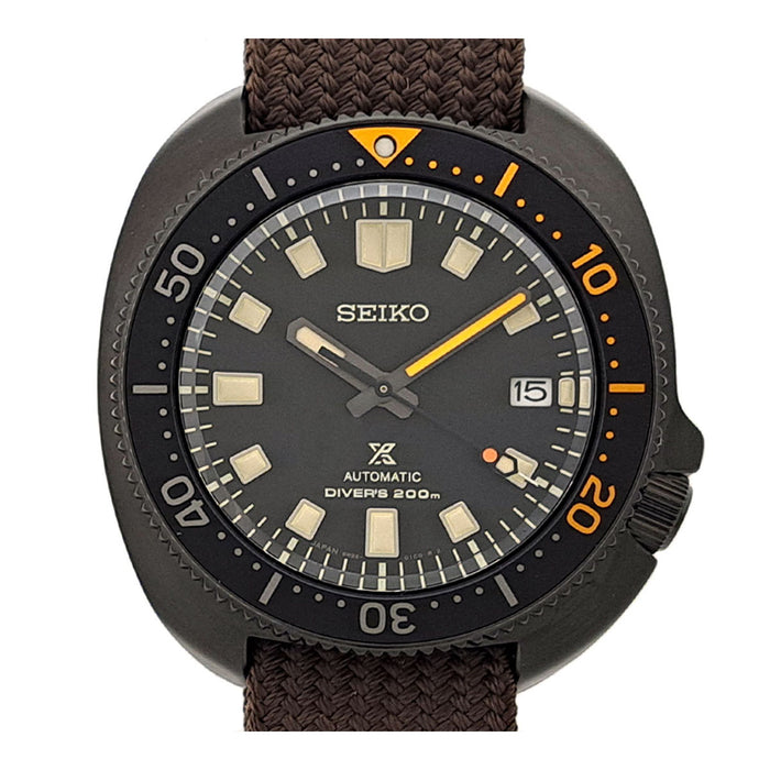 SEIKO  
Prospex 1970 Plongeur Mécanique Design Moderne The Black Édition Limitée 5500 exemplaires  
Avec boîte