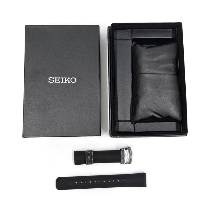 SEIKO  
Prospex 1970 Plongeur Mécanique Design Moderne The Black Édition Limitée 5500 exemplaires  
Avec boîte