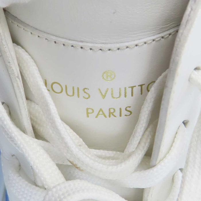 LOUIS VUITTON 
LV ハイカット レザー レースアップ 
タトゥー ライン スニーカー 
モノグラム