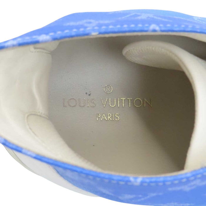 LOUIS VUITTON 
LV ハイカット レザー レースアップ 
タトゥー ライン スニーカー 
モノグラム