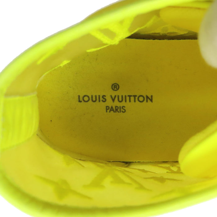 LOUIS VUITTON 
LV メッシュ ネオン 蛍光 レースアップ 
タトゥー ライン ハイカット スニーカー 
モノグラム