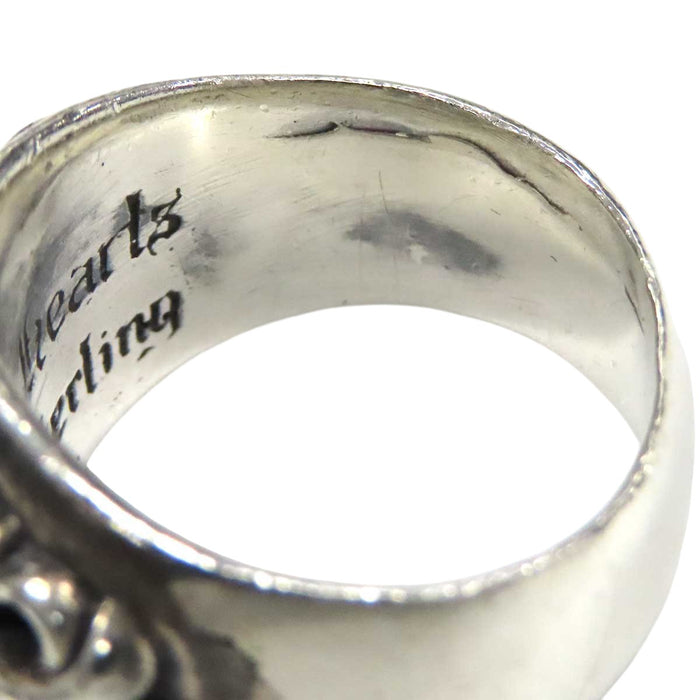 CHROME HEARTS 
CH KEEPER スターリングシルバー 1992年刻印 
キーパー ダイヤ リング