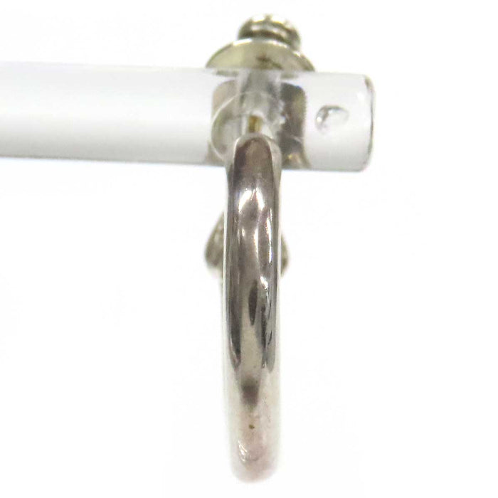CHROME HEARTS 
CH HOOP PLAIN シルバー 
プレーン フープ ピアス