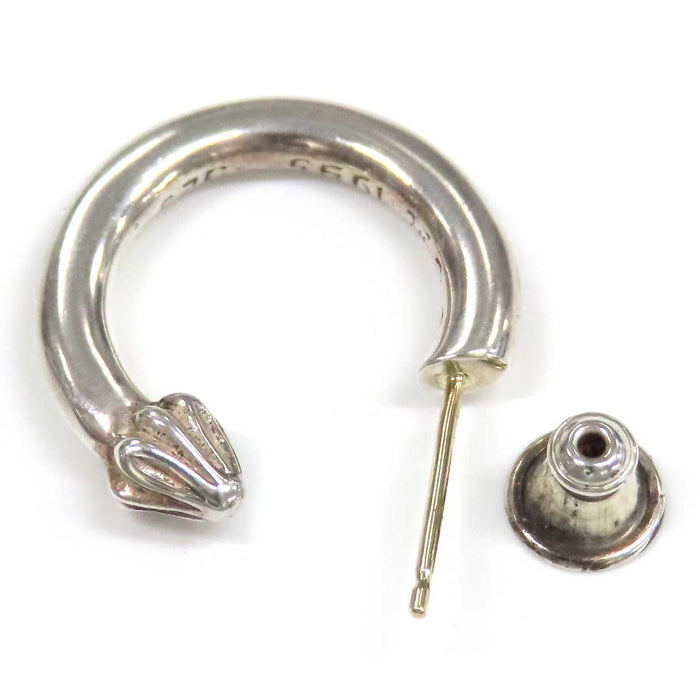 CHROME HEARTS 
CH HOOP PLAIN シルバー 
プレーン フープ ピアス