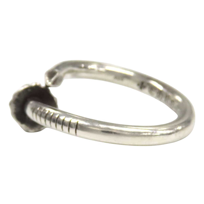 CHROME HEARTS 
NAIL CRSBALL シルバー 2012年刻印 
ネイル クロスボール リング