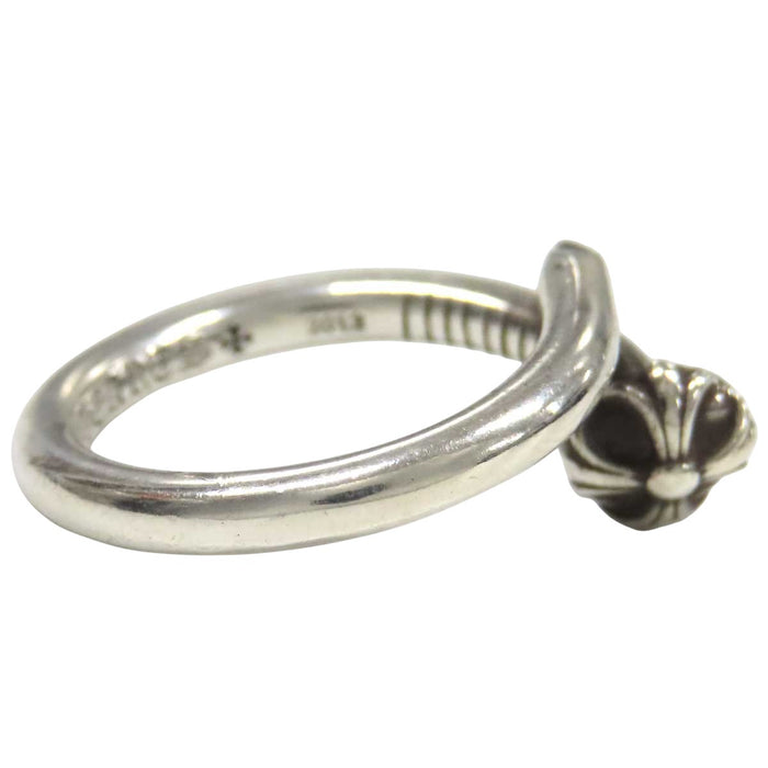 CHROME HEARTS 
NAIL CRSBALL シルバー 2012年刻印 
ネイル クロスボール リング