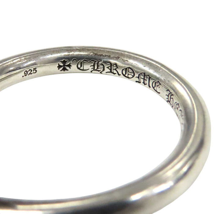 CHROME HEARTS 
NAIL CRSBALL シルバー 2012年刻印 
ネイル クロスボール リング