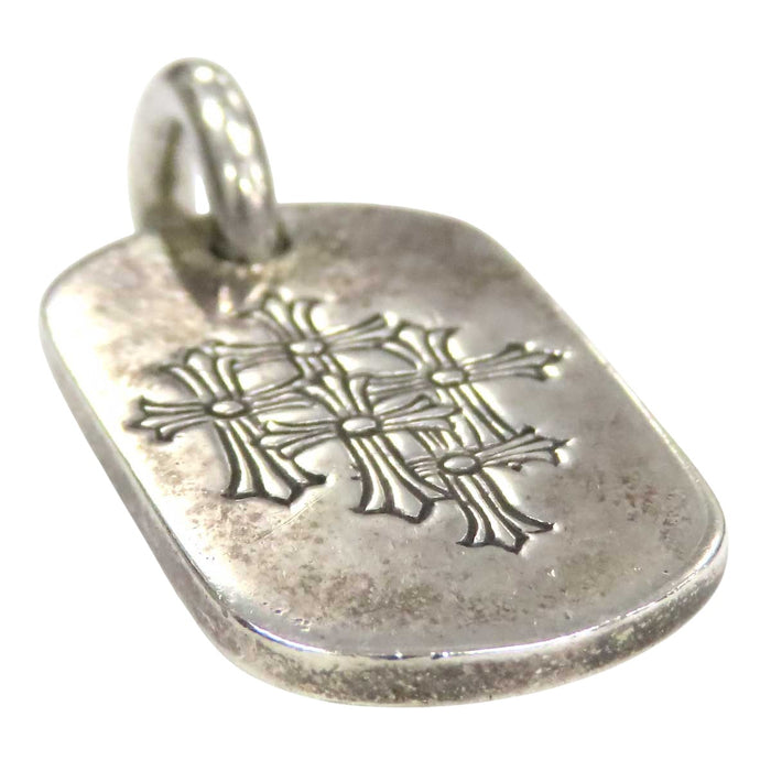 CHROME HEARTS 
CH D TAG SML シルバー 1998年刻印 
セメタリー エングレイブ スモール ドッグタグ ペンダントトップ