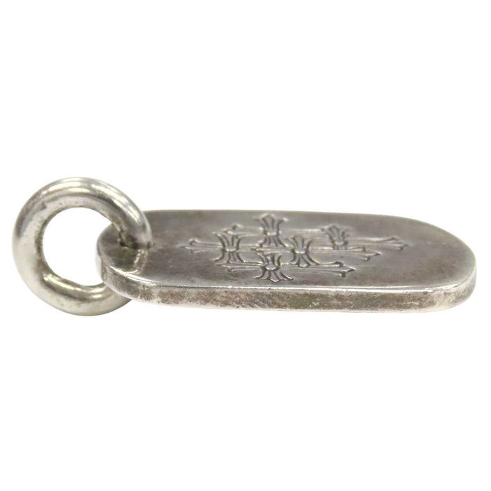 CHROME HEARTS 
CH D TAG SML シルバー 1998年刻印 
セメタリー エングレイブ スモール ドッグタグ ペンダントトップ