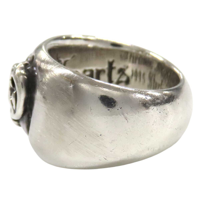 CHROME HEARTS 
CH HEART IN BAND スターリングシルバー 1995年刻印 
ハート イン バンド リング