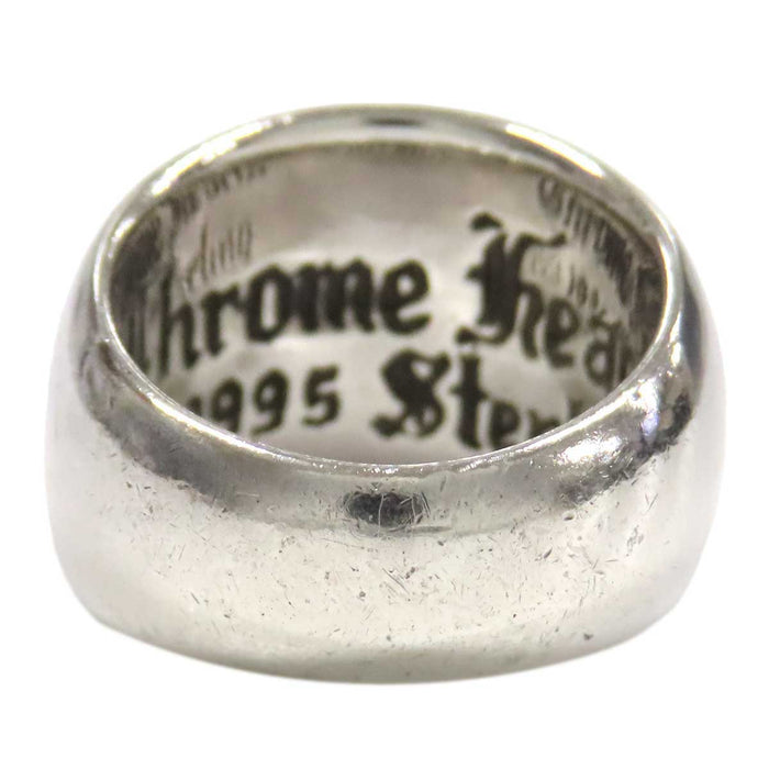 CHROME HEARTS 
CH HEART IN BAND スターリングシルバー 1995年刻印 
ハート イン バンド リング